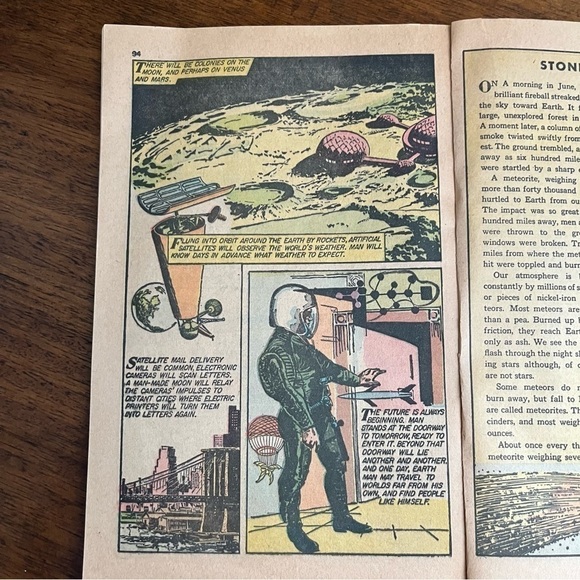 1960 ROCKETS JETS AND MISSILES COMICS CLASSICS
ILLUSTRATRATED - Picture 13 of 16